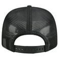 thumbnail image 4 of Men's New Era  Black Philadelphia 76ers Quilted 9SEVENTY Trucker Adjustable Hat, 4 of 5