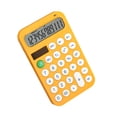 thumbnail image 2 of bestolf Desktop Calculator Solar Powered Battery Operated 12 Digits Round Buttons Large LCD Display Finance Student Calculator Office Supplies, 2 of 8