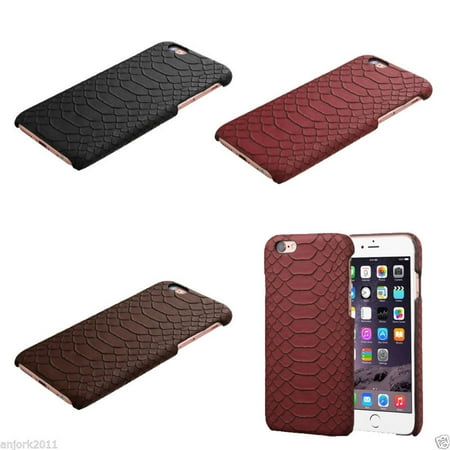 - Synthetic Snake Skin Case Snap-Fit Back Cover for iPhone 6 Plus / 6s Plus