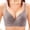 Gray, variant on Push-Up Bras for Small Chest New 2 Pack Lace Underwire Bra Women Adjustable Strap Push up Bra Full Coverage Front Bow Detail Support Bra