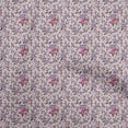 thumbnail image 1 of oneOone Polyester Spandex Light Gray Fabric Floral Fabric For Sewing Printed Craft Fabric By The Yard 56 Inch Wide, 1 of 5