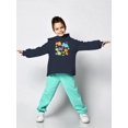 thumbnail image 2 of Cute Baby Dinosaur Art Hoodie Toddler -Image by Shutterstock,  4 Toddler, 2 of 4