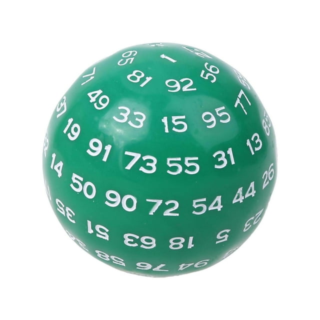 pitrice Acrylic Dices Game Entertainment Family Polyhedral Dice Green