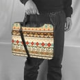 thumbnail image 6 of ZICANCN Laptop Case 14 inch, Bohemian Ethnic Abstract Floral Work Shoulder Messenger Business Bag for Women and Men, 6 of 9