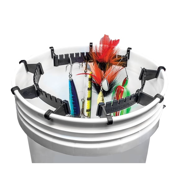 Fishing Bucket Lure Holder