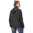 thumbnail image 3 of DODOING Men's and Women's Windbreaker Front-Zip Hooded Rain Jacket Ultra Thin Outdoor Packable Lightweight Windbreaker, 3 of 8