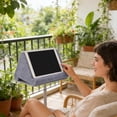 thumbnail image 5 of Tablet Pillow Stand & iPad Holder,3 Viewing Angle,Lazy Holder,Gift for Book Lovers & Readers,Multi-Angle Stand,Compatible with iPads Tablets eReaders Smartphones Books Magazines, 5 of 6