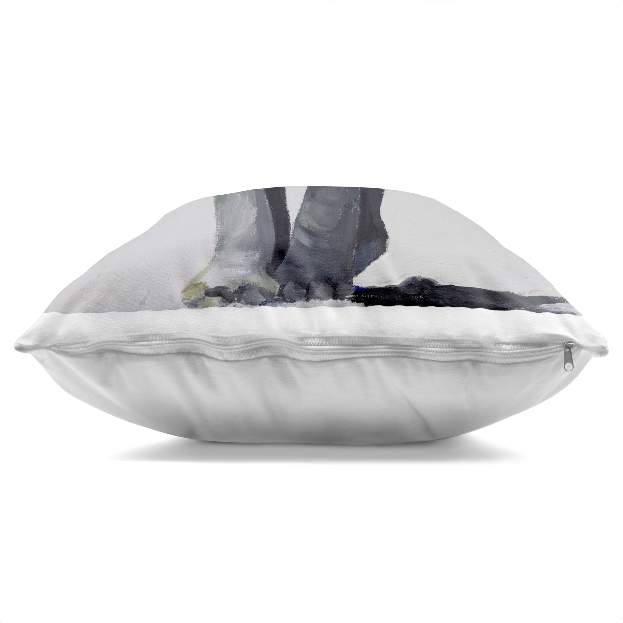 Stupell Industries Majestic Elephant on Path Decorative Printed Throw Pillow, design by Violeta Vollmer, 18 x 7 x 18
