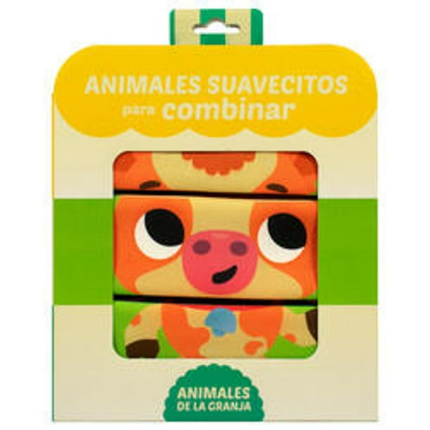 Libro Libro De Tela Para Bebes: Animales Suavecitos Para Combinar: Animales De La Granja Tapa Blanda, Autor Jo Dupre Bvba (yoyo Books), Editorial Jo Dupre (yoyo Books)
