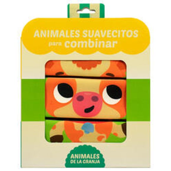 Libro Libro De Tela Para Bebes: Animales Suavecitos Para Combinar: Animales De La Granja Tapa Blanda, Autor Jo Dupre Bvba (yoyo Books), Editorial Jo Dupre (yoyo Books)