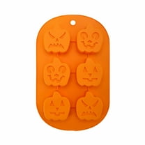 XKHBDL Silicone Halloween Ghost Pumpkin Baking Mold Set Non-Stick Chocolate Jelly Fondant Cake Baking mold for Party Gift Handmade Soap Molds