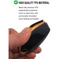 thumbnail image 5 of Key Fob Cover Compatible with Dodge Challenger Charger Chrysler 300 2008-2014 4 Button Keychain Case Holder Protector,Black, 5 of 7