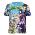 thumbnail image 6 of Genshin Impact Womens T-Shirt Round Neck Short Sleeve Tee Shirts Summer Breathable Tops Blouse M, 6 of 8