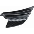thumbnail image 5 of 1 par de aletas de motocicleta de fibra de carbono ABS, deflectores de aire, aletas de carenado de motocicleta, alerón, ala lateral, kit de ala de parabrisas compatible, 5 of 5