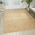 thumbnail image 2 of Nourison  Silk Elements Area Rug 9'9" x 13' Latex Free 10' x 14' Indoor Living Room,Bedroom,Dining Room Brown Rectangle, 2 of 5