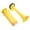 Yellow, variant on Stadium Air Horn Loud Blow Trumpet, Portable No Battery Cheering Horn for Sports Events, Football Matches, Birthday Parties & Festive Celebrations (Size/Colour as Pictured)