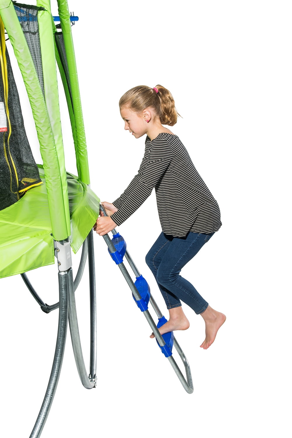 Spark Trampoline Ladder, Blue, Compatible with Spark Trampoline