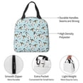 thumbnail image 4 of Easygdp Milk Bottles And Cow Head Bolsa Térmica Premium - Tela Oxford Impermeable, Gran Capacidad, Bolsillo Frontal, Unisex para Trabajo, Escuela, Actividades al Aire Libre y Picnics, 4 of 8