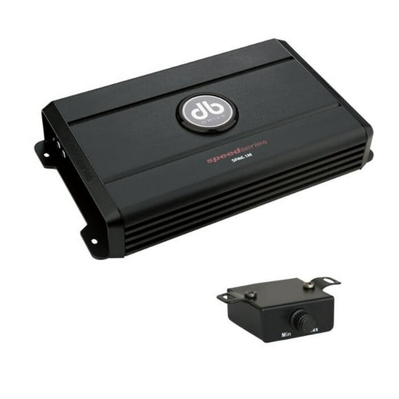 Amplificador Monoblock DB Drive SPA6.1M 600 Watts Clase AB 2 Ohms DB Drive SPA61M