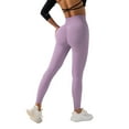thumbnail image 4 of asjyhkr Yoga Pants Women High Waist Stretch Legging Seamless Breathable Solid Color Running Gym Workout Pants, 4 of 5