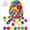 50 Balls, 7 Rainbow Colors, variant on 50 100 200 400 Soft Plastic Ball Pit Balls For  Gift Birthday Christmas Play Tent Kiddie Pool Water Toys Party Decoration