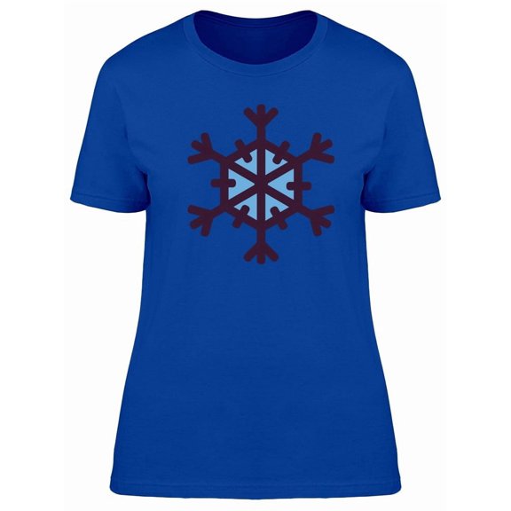 Snowflame Minimal Art Tee Women's -Image by Shutterstock