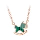 thumbnail image 3 of Collar con Colgante en forma de caballo jinwen Verde 40 cm, 3 of 8