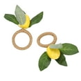 thumbnail image 4 of 6Pcs Simulation Lemon Plant Ring Fruit Meal Buckle Hotel Room Ring Buckle Supplies, 4 of 8