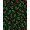 Black, Pattern 2, variant on 8x10 Machine Washable Non-Slip Area Rug, Nordic Tomte Folk Art with Whimsical Starburst Motifs High Traffic Rug, Red, 626486