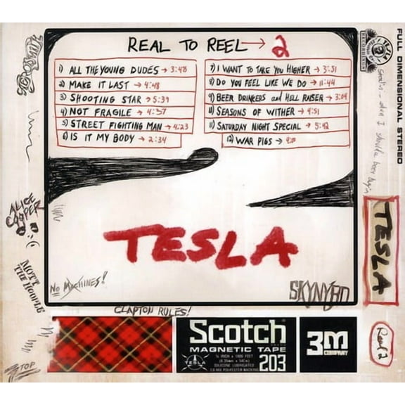 Tesla - Real To Reel, Vol. 2 - Music & Performance - CD