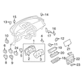 thumbnail image 3 of New Genuine Nissan Switch Assy Ignition 251501LB0A / 25150-1LB0A OEM, 3 of 10