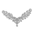 thumbnail image 4 of jifeng Collier Col Applique 20cm pour Robe DIY Ab Strass Collier Artisanat Costume, 4 of 9