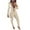 White, variant on AOOCHASLIY Black and Friday Women Coat Christmas Gift Womens Vintage Long Sleeve Cardigan Coat Formal Wear Tops Trousers Suit