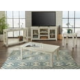 thumbnail image 6 of Martin Svensson Home Ventura Sofa Console Table, Antique White, 6 of 7