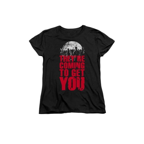 they're coming to get you funny women's t-shirt tee