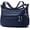 Dark Blue, variant on Women's Crossbody Leather Handbag Pocket Book Lightweight Shoulder Purse