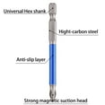 thumbnail image 2 of 12 Pieces Magnetic PH2 Phillips Screwdriver Bits Set 3.5 Inch Long Anti Slip Cross Head Electric Screwdriver Bits Set 1/4" Hex Shank (PH2 x 90MM), 2 of 6