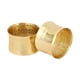 thumbnail image 3 of Anillos para servilletas ITOS365, juego de 12, hechos a mano, tono dorado, 3 of 5