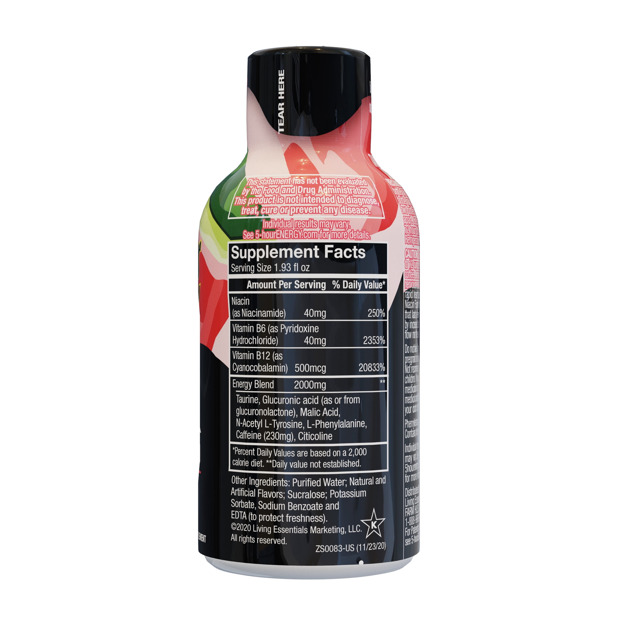 5-hour ENERGY Extra Strength, Watermelon, 12 Count