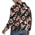 thumbnail image 6 of Sikiie Butterflies1 Men's Hoodie, Essentials Hoodie, Sweatshirt, Pullover Hooded Sweatshirt for Men-3X-Large, 6 of 7