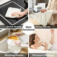 thumbnail image 5 of Jessy Home 12 Pack Beige Washcloths for Bathroom 13x13 Inch Ultra Soft Hand Face Towels, 5 of 6