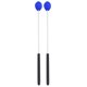 thumbnail image 2 of 2pcs drum sticks blue wool head fiberglass handles fine touch stable for percussion wa09, 2 of 5