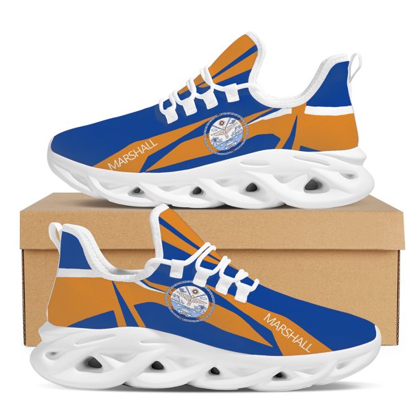 Zapatillas deportivas ligeras con estampado de aves marinas y sol para exteriores, de malla transpirable, de moda para primavera