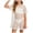 White, variant on BOBOGOJP Girls Crochet Swim Cover Up Short Sleeve V Neck/Crewneck Swimsuit Summer Boho Hollow Out Beach Short Coverups White for Size 7-8 Years