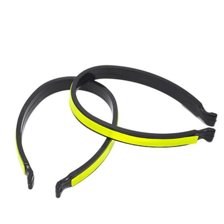 fastboy 2Pcs Bike Trouser Clips with Powerful Reflective Bands ...