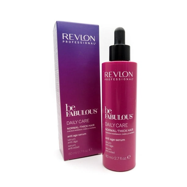 Revlon Be Fabulous Daily Care Anti Age Serum For Normal Thick Hair 2 7 Fl Oz Walmart Com Walmart Com