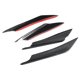 thumbnail image 4 of Spoiler 4 Uds Coche Universal Hoja Delantera Parachoques Labio Divisor Deflector Spoiler Panel Reemplazo, 4 of 7