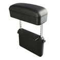 thumbnail image 1 of koolsoo Car Armrest Box Elbow Organizer Box Auto Seat Organizer Rest Box Car Armrest Black, 1 of 9