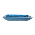 thumbnail image 2 of KRAUS Irruption Rectangular Glass Vessel Sink in Blue with Pop-Up Drain in Chrome, 2 of 6