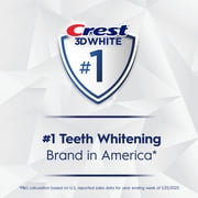 Crest 3D White Brilliance Luminous Purple Teeth Whitening Toothpaste, 4.6 oz